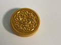 Metallic Gold Magnetic Oreo Fidget Toy